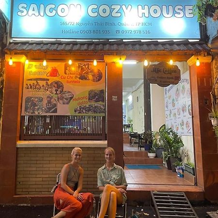 Saigon Cozy House & Coffee Hostel Ho Chi Minh-stad Buitenkant foto