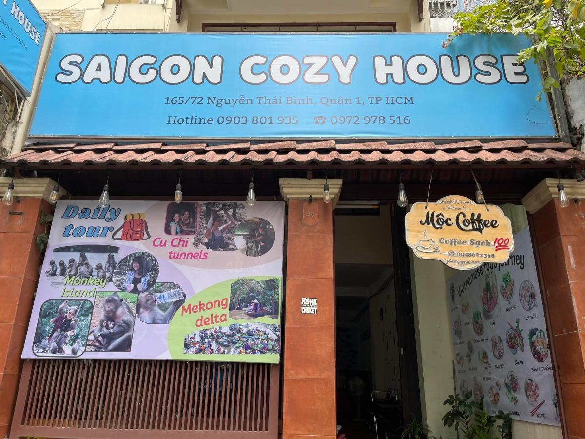Saigon Cozy House & Coffee Hostel Ho Chi Minh-stad Buitenkant foto