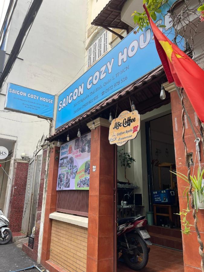 Saigon Cozy House & Coffee Hostel Ho Chi Minh-stad Buitenkant foto