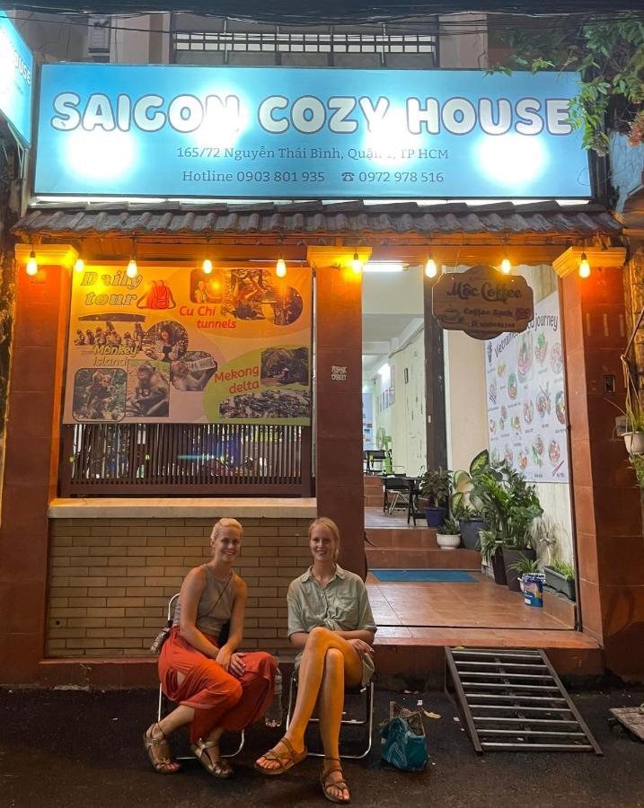 Saigon Cozy House & Coffee Hostel Ho Chi Minh-stad Buitenkant foto